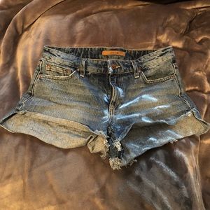 Joes Distressed Cutoff Jean Shorts
